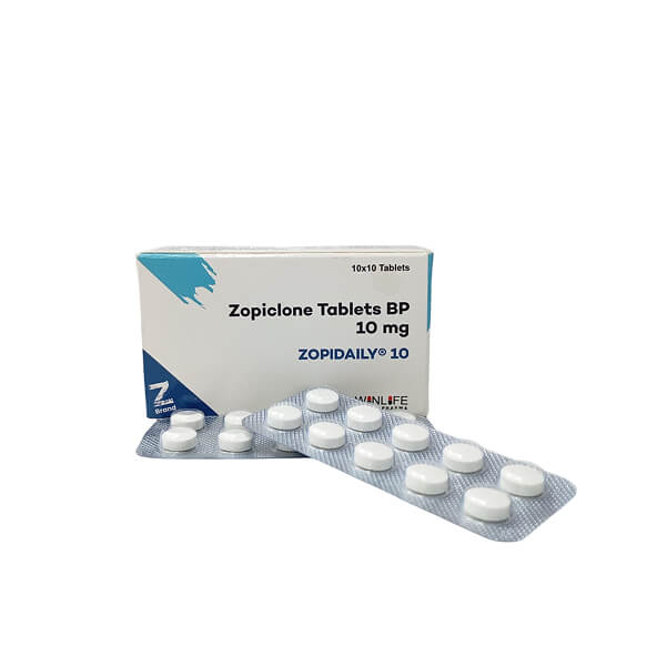 Buy Zopidaily 10 mg (Zopiclone)