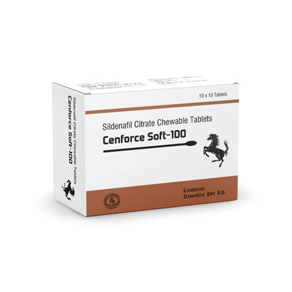 buy Cenforce Soft 100 Mg Sildenafil