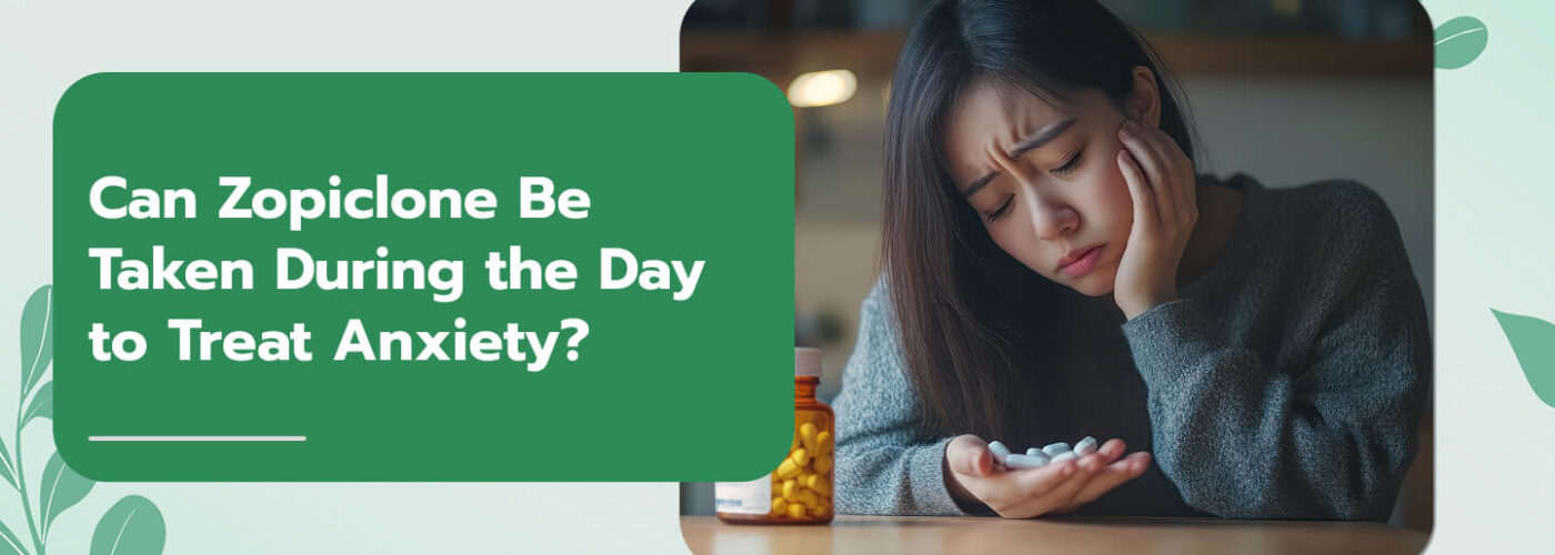 Can Zopiclone Be Taken During the Day to Treat Anxiety?
